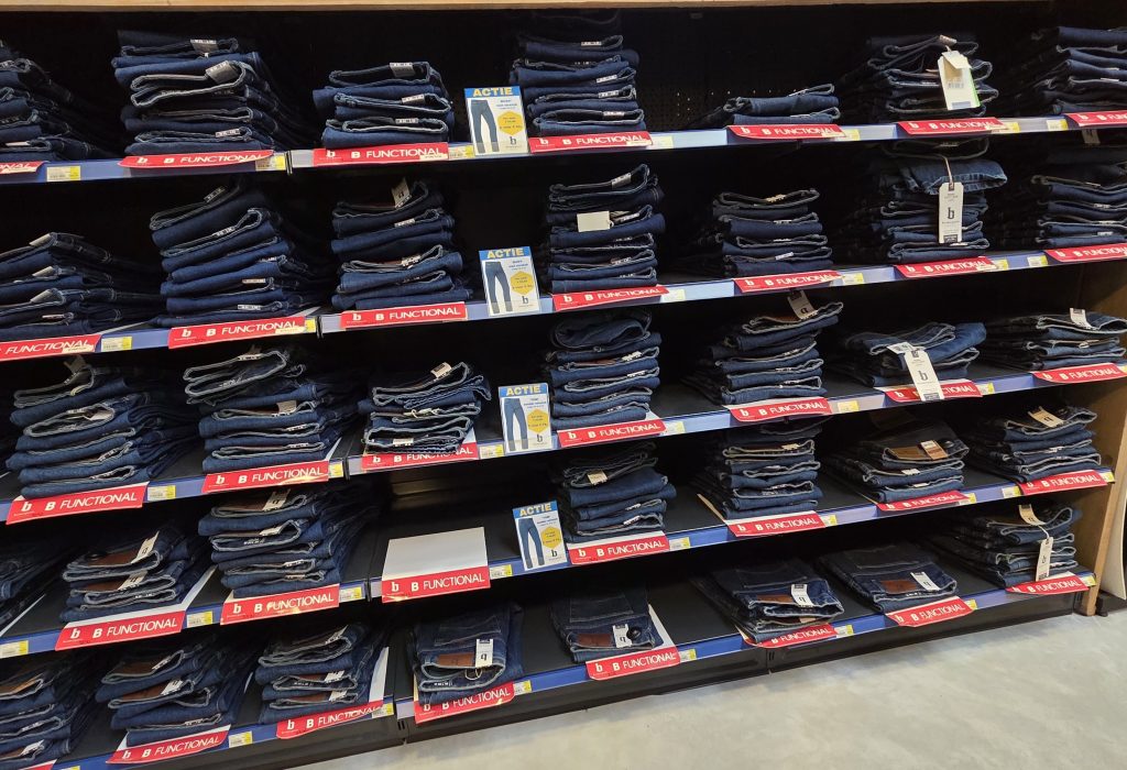 Werkkleding en vrije tijd spijkerbroek